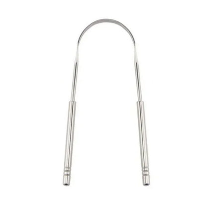 1/2/3Pcs Reusable Stainless Steel Useful Tongue Scraper Cleaner Fresh Breath Cleaning Coated Tongue Oral Hygiene Care Tools