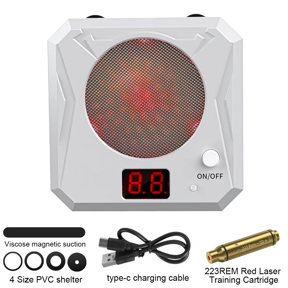 Infrared Induction Electronic Scoring Laser Target Color Sensitive Shooting Practice with Sound Effects Training Toy Equipment
