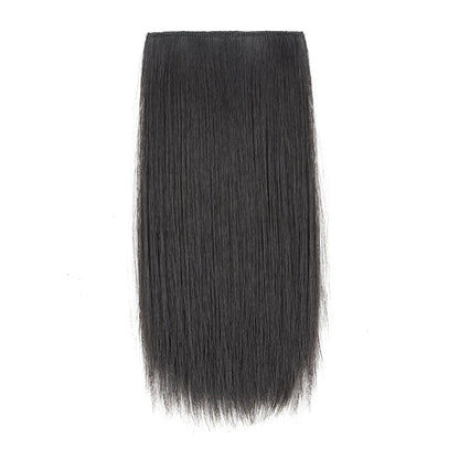 Synthetic 10/20/30cm Short Straight Hair Pieces Invisible Clip in Hair Top Side Cover Hair Accessories for Women