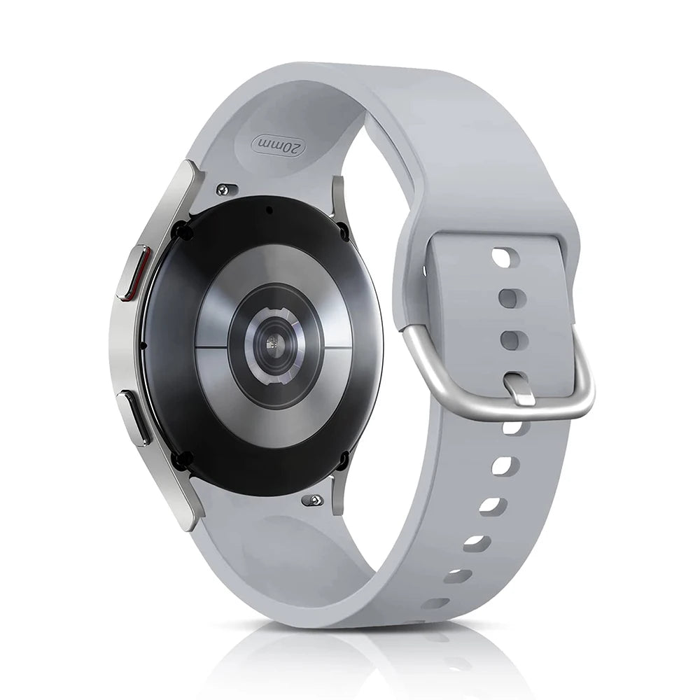 Silicone Strap For Samsung Galaxy Watch 7 6 5 4 44mm 40mm pro 45mm Sport 20mm Watchband Bracelet Galaxy Watch6 Classic 43mm 47mm