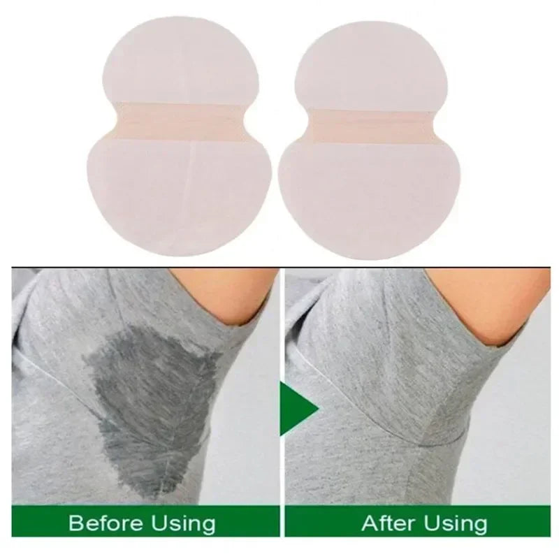 50pcs Underarm Dress Clothing Armpit Care Sweat Scent Perspiration Pads Shields Absorbing Deodorant Pads Women Men Wholesale