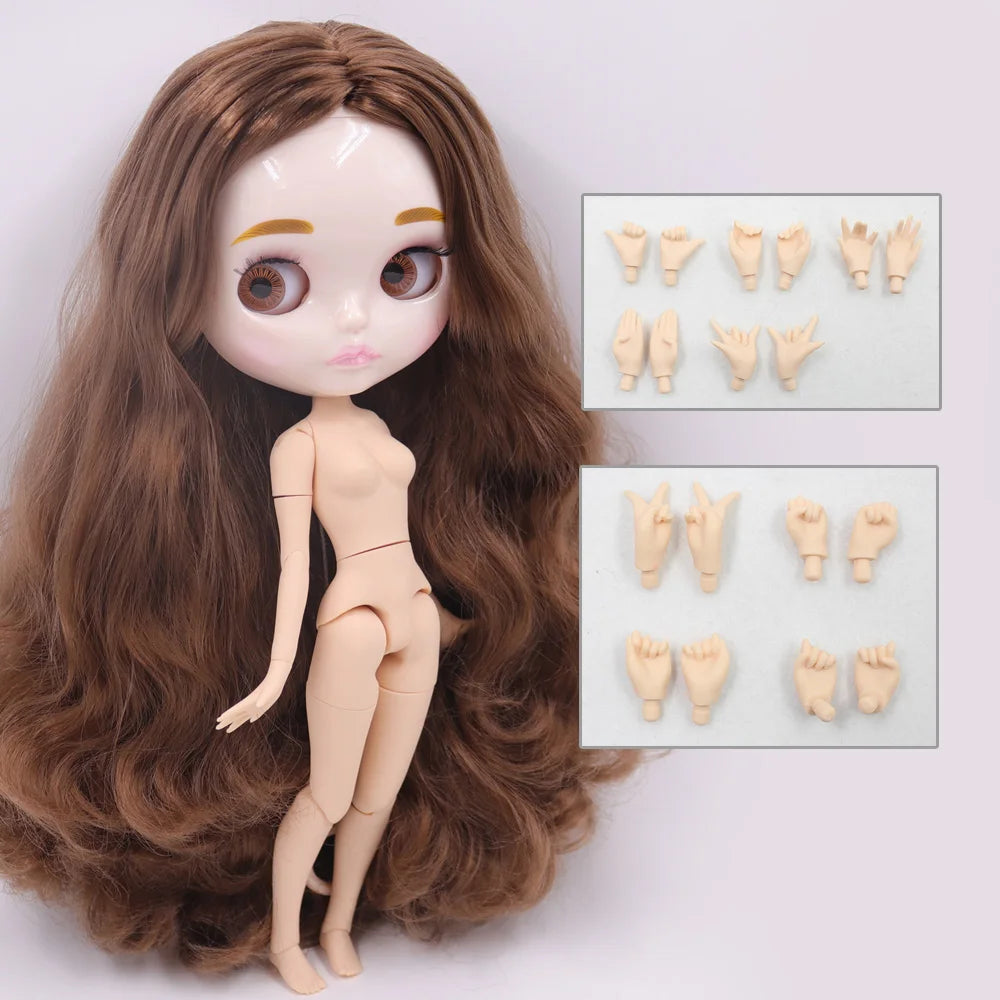 ICY DBS blyth doll 1/6 bjd toy joint body white skin 30cm on sale special price toy gift anime doll