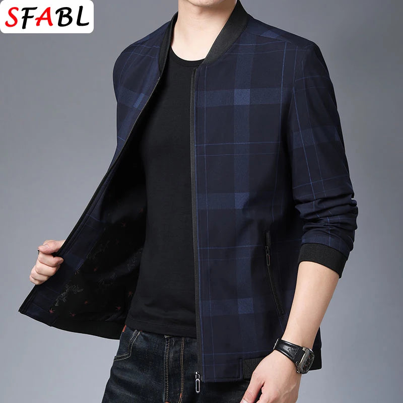 Loose Casual Business Men's Jacket Blazers for Men Formal Social Jacket Solid Color Luxury Office Dress Coat Spring Autumn New