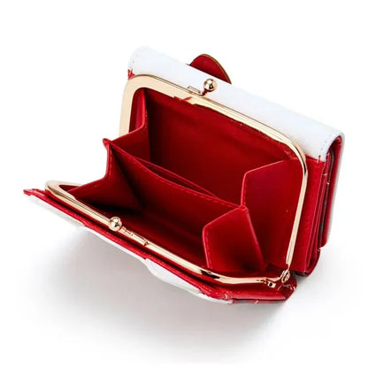 Sanrio Hello Kitty Tasche Kawaii Cinnamoroll My Melody Kuromi Lässige Mode PU Leder Brieftasche Niedliche Klappkarte Tasche Geburtstagsgeschenke 