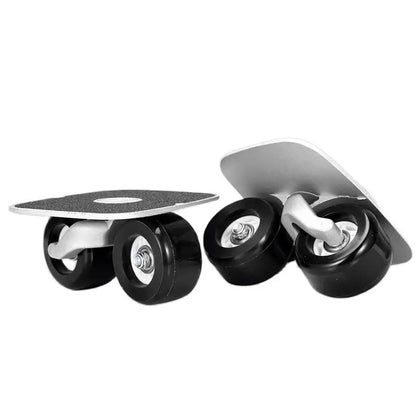 Split Drift Board PU Wheel Alloy Board Kids Adult Skateboard