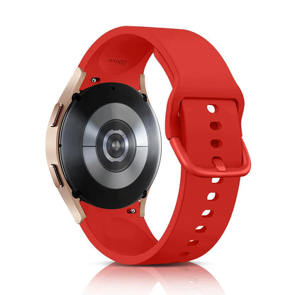 Silicone Strap For Samsung Galaxy Watch 7 6 5 4 44mm 40mm pro 45mm Sport 20mm Watchband Bracelet Galaxy Watch6 Classic 43mm 47mm