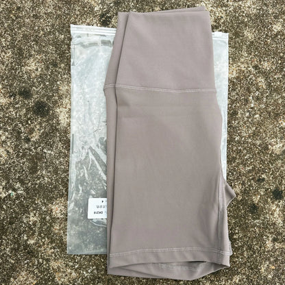 Solid Color Cycling Women Sport Yoga Short leggings Compression Support Sweat-Wickin Comprehensive Training Jog Internal Pocket