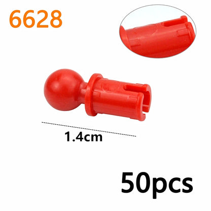 MOC Bolt Pin with Friction Peg Cross Axle Technical Building Blocks DIY Connector Bricks Compatible 2780 3673 77765 32556  32054