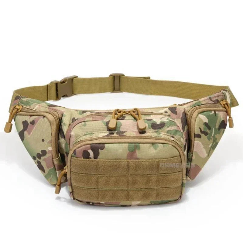 Tactical Gun Waist Bag Holster Chest Training Hiking Shooting Hunting Pistol Holster Bag Cs Airsoft Paintball Combat Bags