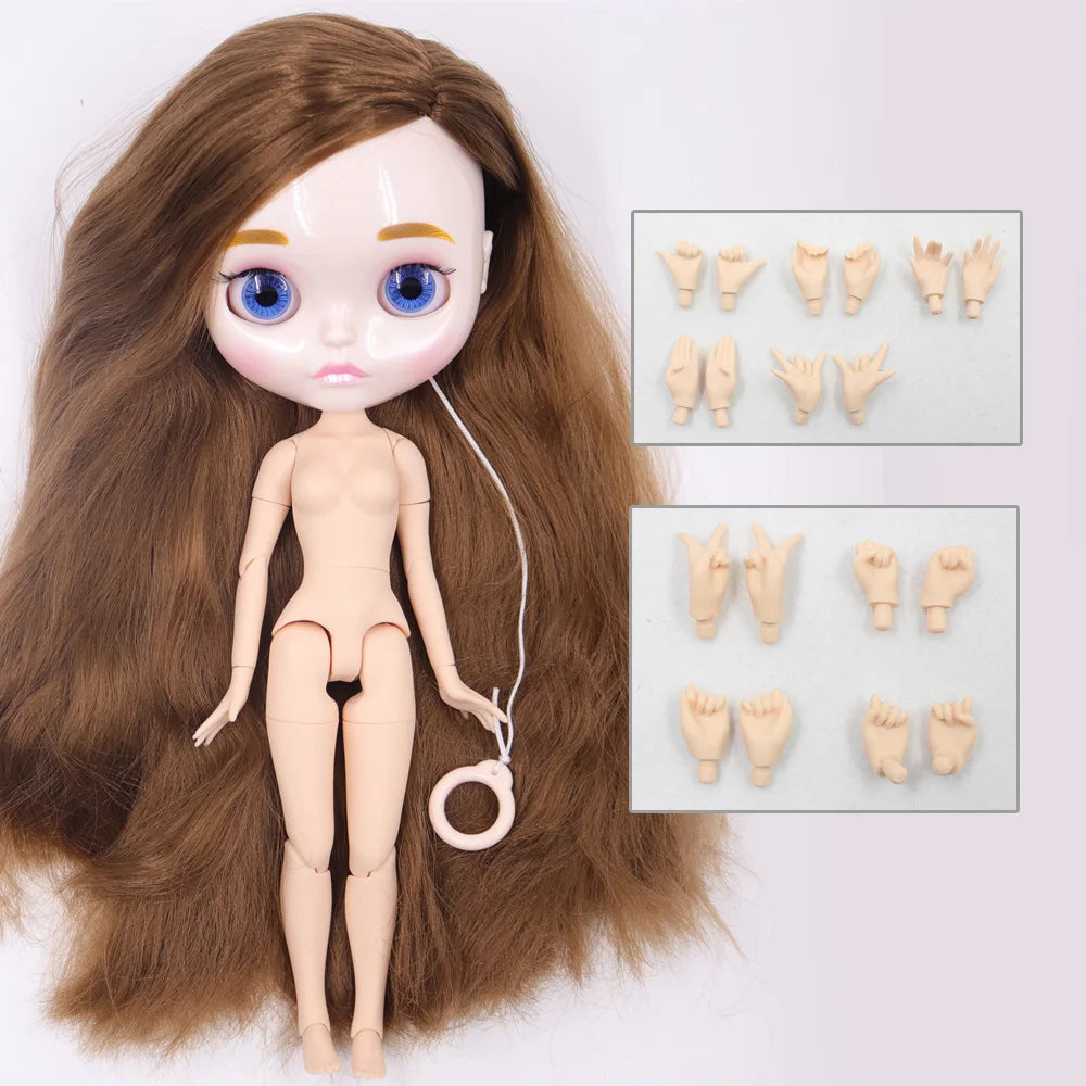 ICY DBS blyth doll 1/6 bjd toy joint body white skin 30cm on sale special price toy gift anime doll