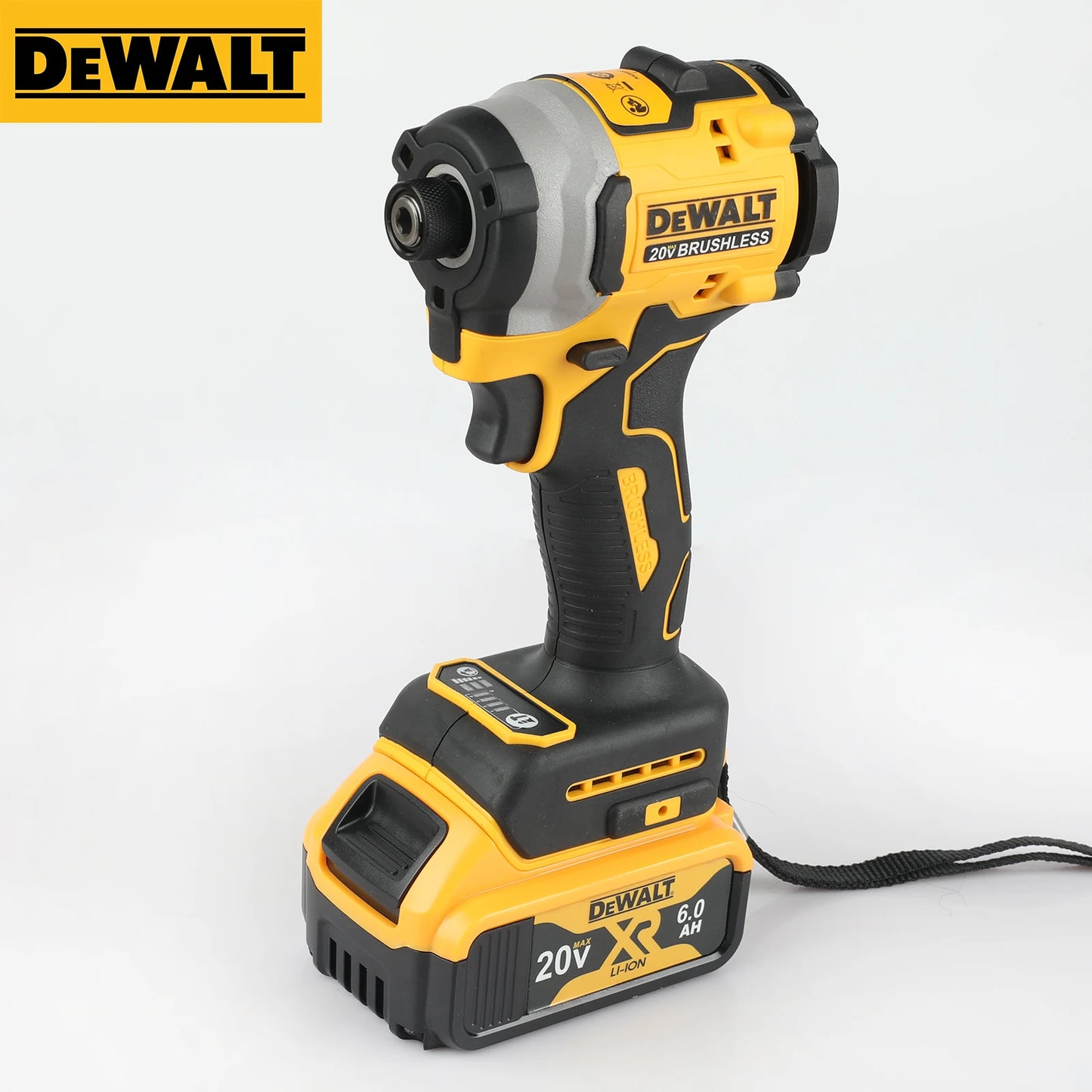 Dewalt DCF850 Rechargeable Cordless 20V electric screwdriver, Lithium Electric Battery, Power Tools, Original Large Torque