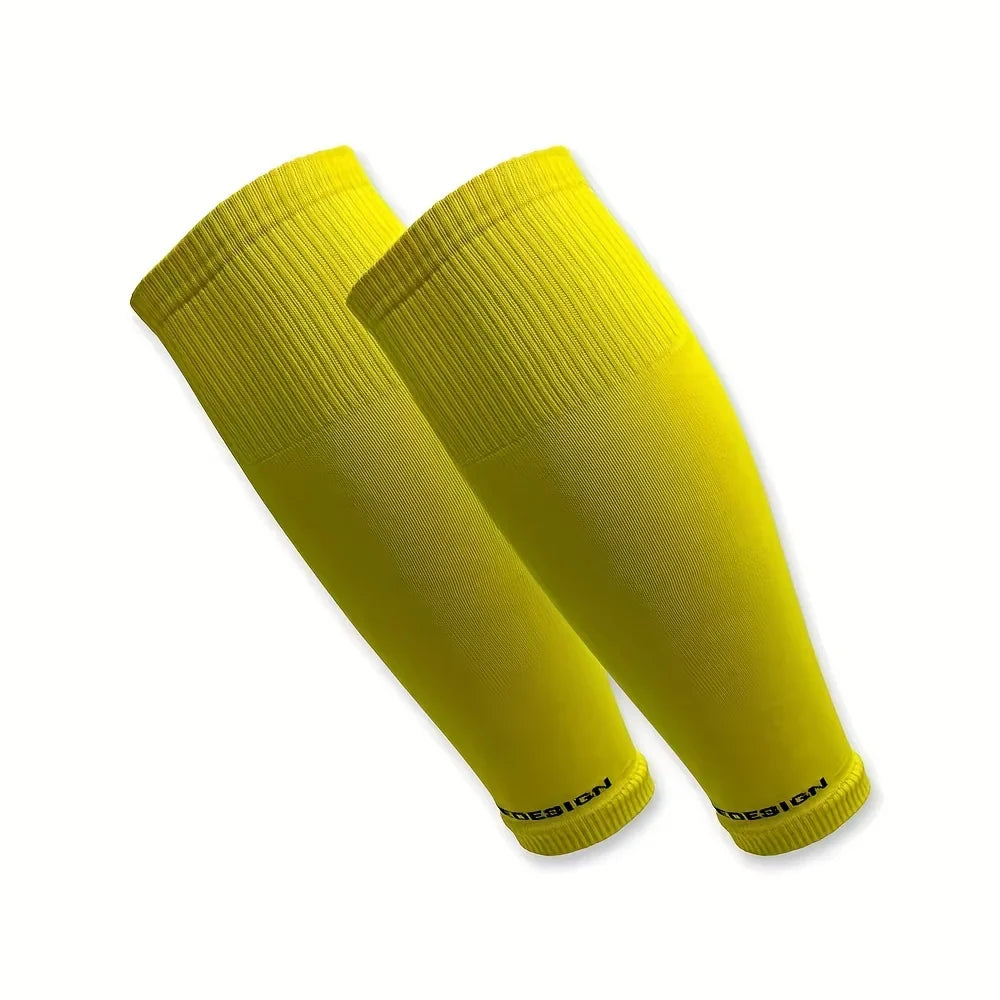 1pairs Compression Football Socks Cover, Compression Leg Warmers, Sweat Absorption Calf Socks
