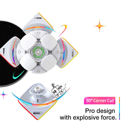 GAN 251 M Pro 2x2 Magnetic Speed Cube Professional GAN Cube 251 M AIR Gan 251 Leap Cubo Puzzles GAN251 Stress Reliever Toys