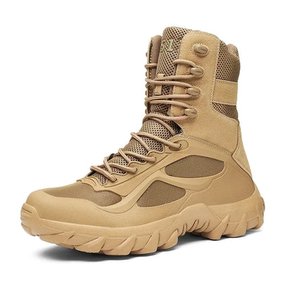 Men Shoes Tactical Boots Special Forces Field Man Boot Lightweight Outdoor Non-Slip Men Zapatillas Hombre Motorcycle Boots