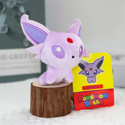 Eevee Umbreon Sylveon Espeon Vaporeon Plush Toys Sylveon Keychain Gengar Duskull Haunter Flareon Stuffed Peluche Doll Gifts Kids