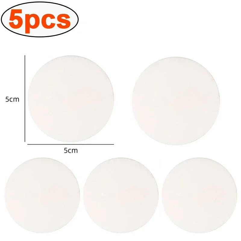 5pcs Door Stops Silicone Door Stop Handle Cushion Home Decoration Wall Protection Mat Hardware Improvement