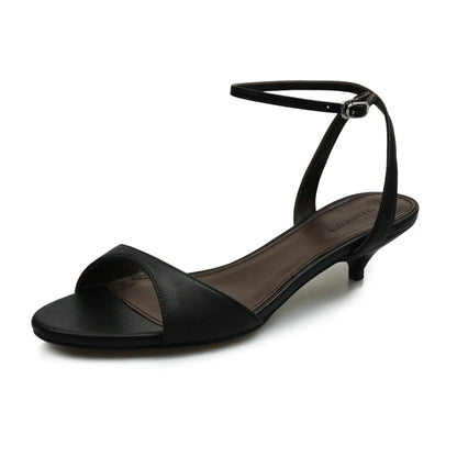 QUTAA 2025 Sexy Slingbacks Women High Heels Sandals Open Toe Pumps Shoes Party Genuine Leather Wedding Shoes Office Size 34-43