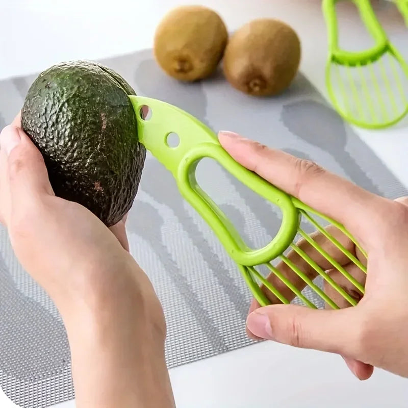 Multifunctional 3 in 1 Avocado Slicer, Outdoor Home Kitchen Camping Accessories Tools