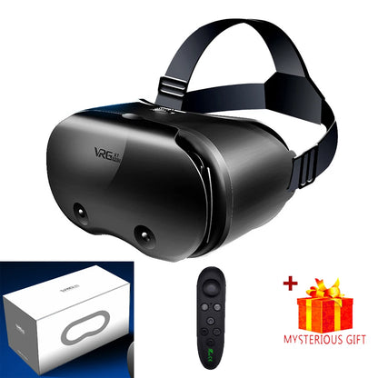 Virtual Reality 3D VR Glasses Smartphone Cell Mobile Goggles Helmet Headset Lenses Device Viar Smart Phone Video Game Viewer Set
