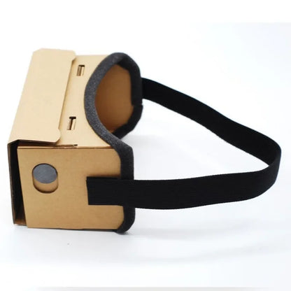 Portable Virtual Reality Glasses Google Cardboard Glasses 3D  Glasses 25mm lens VR   Movies for iPhone SmartPhones For Xiaomi