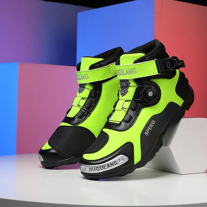 Motorcycle Cycling Shoes for Men 2025 New Knight Four Season Off-road Racing Short Boots Four Season Motorcycle Equipment