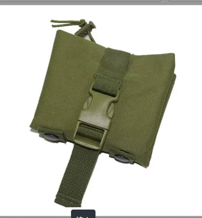 New Molle Folding Dump Drop Magazine Pouch Airsoft Qutdoor Hiking Hunting Accessories EDC Foldable Recovery MagHolster Waist Bag