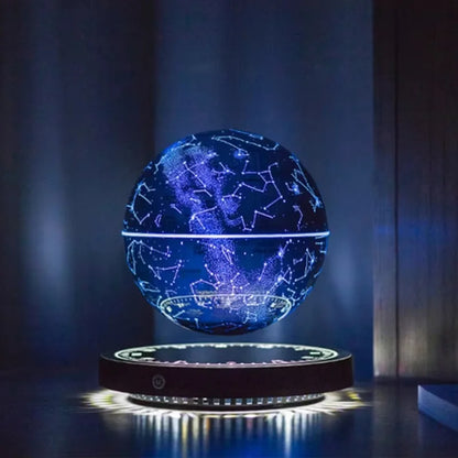 Levitating Lamp Magnetic Levitation Globe LED Earth Floating Lamp Rotating Globe Zodiac Bedside Lights Novelty Christmas Gifts