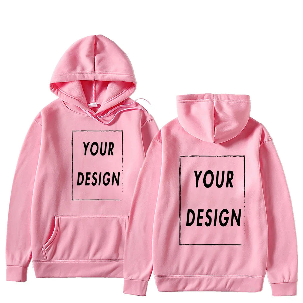Your Own Design Brand Logo/Picture Personalized Custom Anywhere Men Women DIY Hoodies Sweatshirt Casual Hoody Fashion New