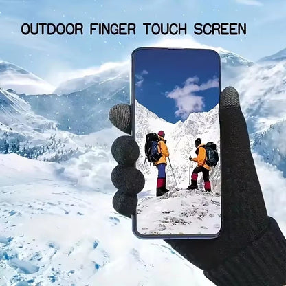 Winter New Outdoor Skiing Gloves with Mobile Phone Touch Screen Operation Men's and Women's Thick Warm Sports Gloves