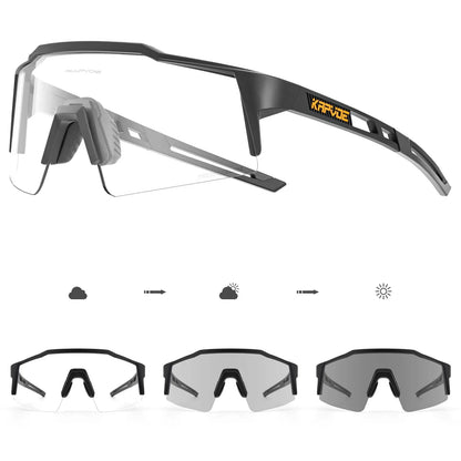 Kapvoe Cycling Glasses Polarized MTB Road Bike Glasses UV400 Protection Sunglasses Ultra Light Sport Eyewear Equipment