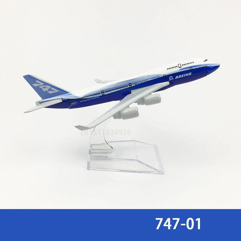 6Inch 15CM Boeing 737 747 757 767 777 787 Diecast Airplane Model For Gift Collection