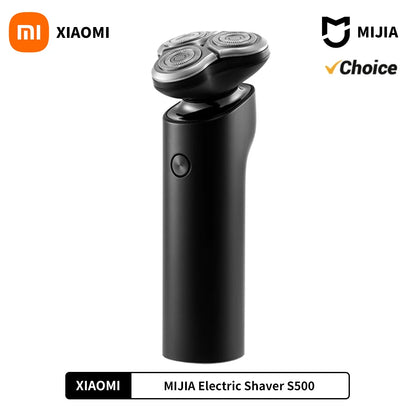 XIAOMI MIJIA S500 Electric Shaver Dry Wet Shaving Triple Blade Trimmer Beard Floating Head Men's Shaver Electric Razors Machine