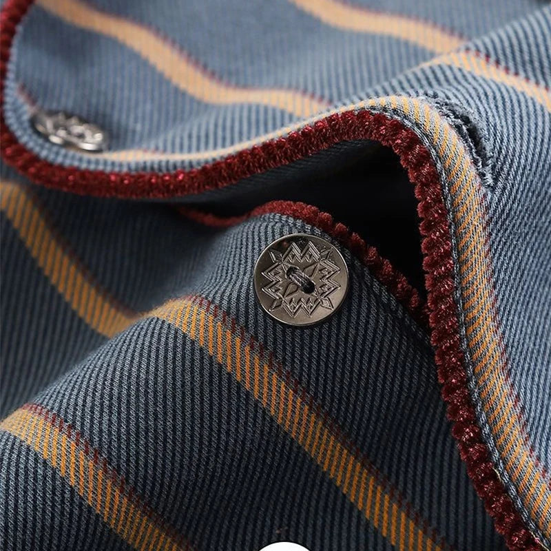 Cotton Men's Fall and Winter Long-Sleeved Long Pants Middle-Aged Thin Section of Pajamas Sleepwear Homewear Suit Loungewear