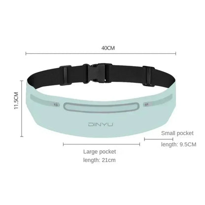 Sports Waist Pack Fanny Pack Wallet Adjustable Men Women Running Pouch Belt Portable Phone Holder Gym Bum Bag