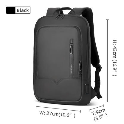 HcanKcan Business Backpack Men's 14 Inch Laptop BackPack Multifunction Waterproof light weight Bag Casual Backpacks For women