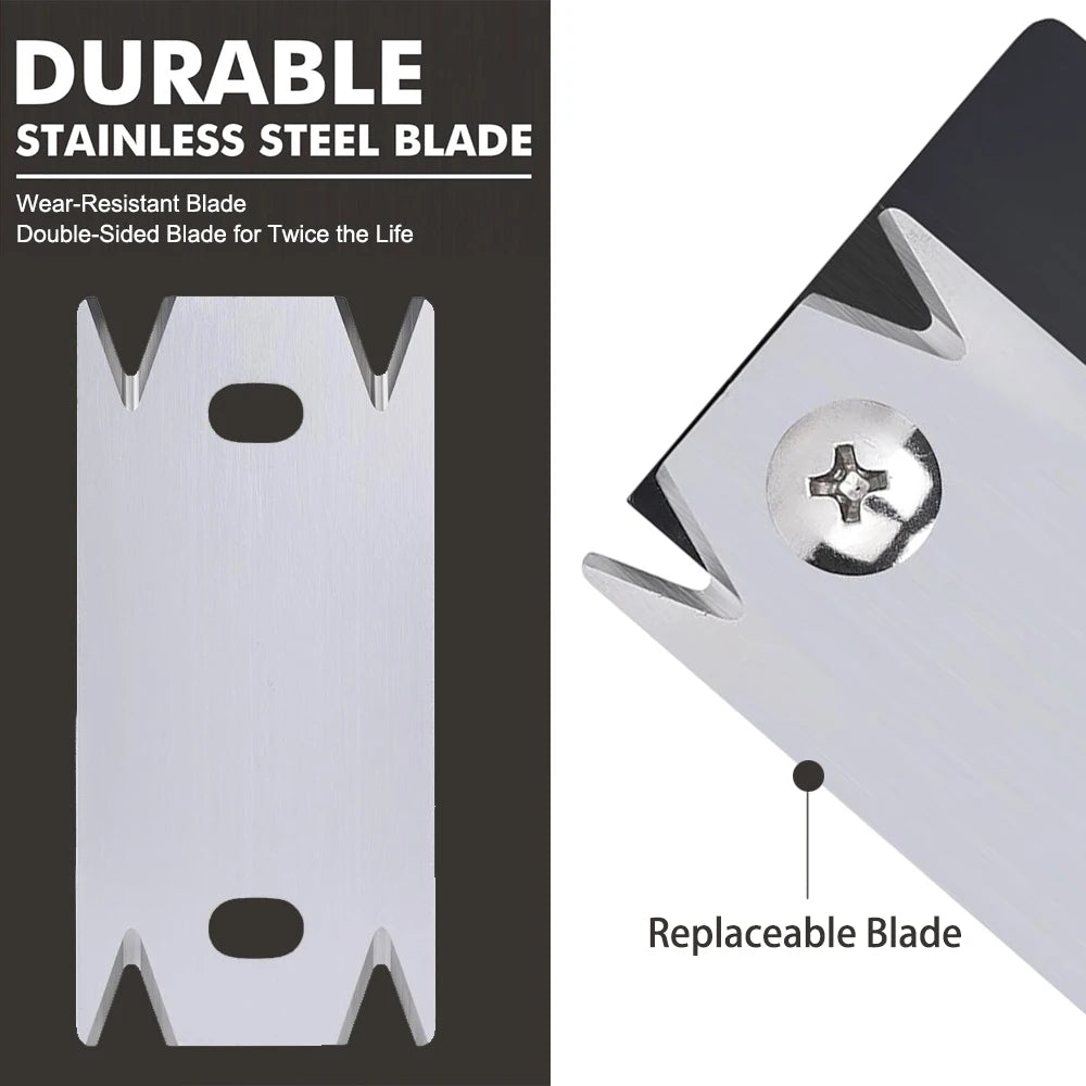 Manual Edge Trimmer Right Angle Woodworking Plane Edge Sealing Blade Wood Chamfer and Rounded Blade Woodworking Hand Tool