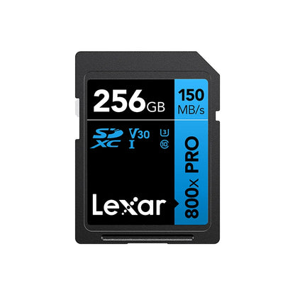 Original Lexar SD Card 800x Pro SDHC 32GB SDXC 64GB 128GB Read Max 150MB/s UHS-I Memory Card Storage Card Flash Card For Camera