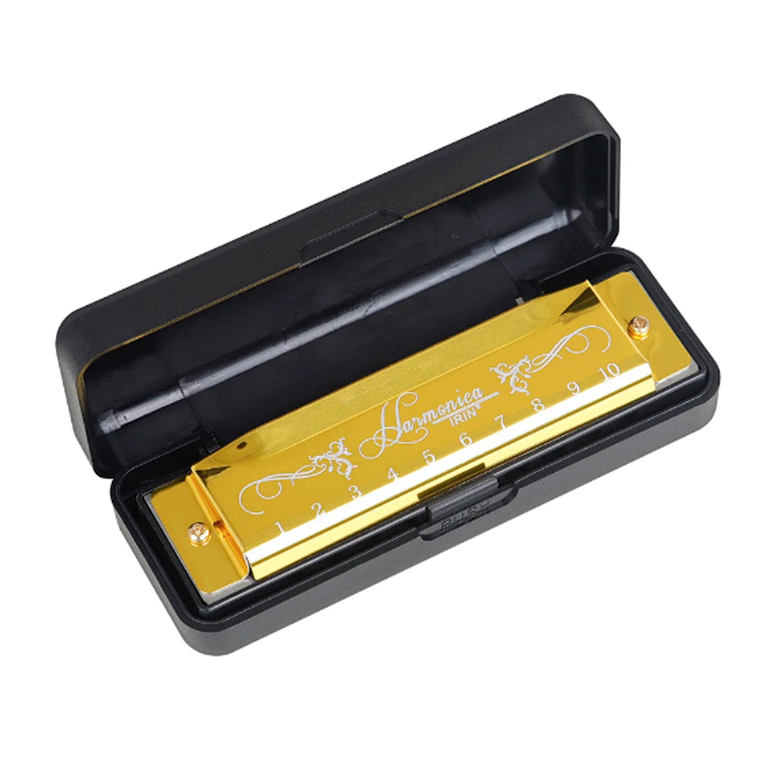 IRIN C10 Pro Harmonica Education System C Key Harmonica Woodwind Instrument Suitable for Beginners Teaching Playing Gift