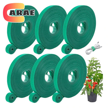 Garden Tape Nylon Cable Tie for Plants Flowers Growing Climbing Reusable Plant Support Hook-and-loop Fastener Garden Accessories