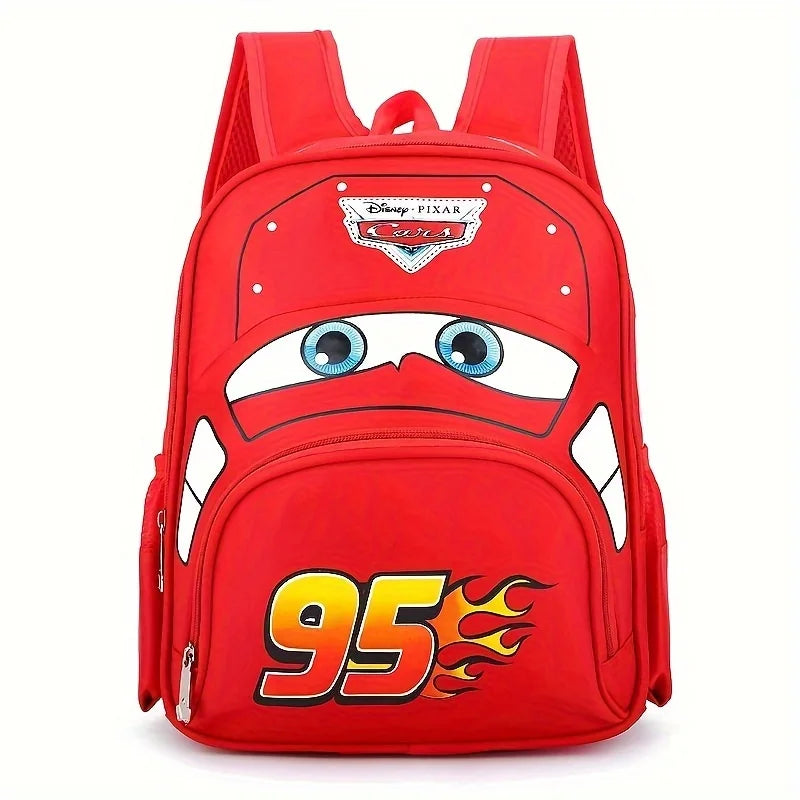 Disney 2025 New Kindergarten School Bag Cute Children's Backpack Cartoon Bag Cute Children's Backpack CartoonCar Backpack Casual