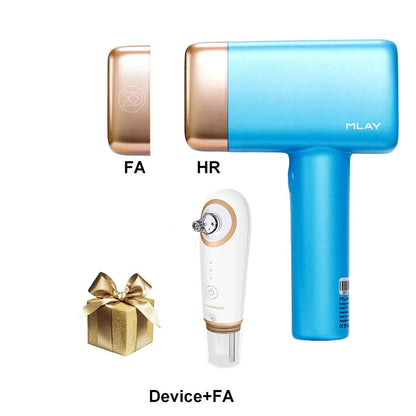 MLAY T14 Laser Hair Removal Permanent Malay IPL Epilator Ice Cool Painless Depilador a Laser 500000 Flashes Face Body Epilator