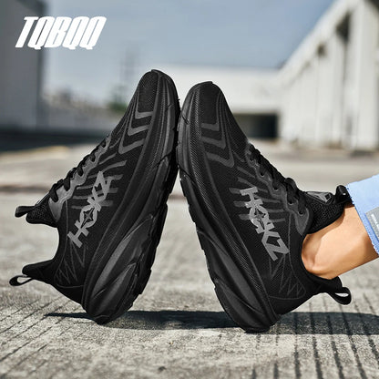 Carbon Plate Air Cushion Running Shoes for Men Soft Chunky Sneakers Women Daily Commuting Shoes Outdoor Casual Walking Shoes
