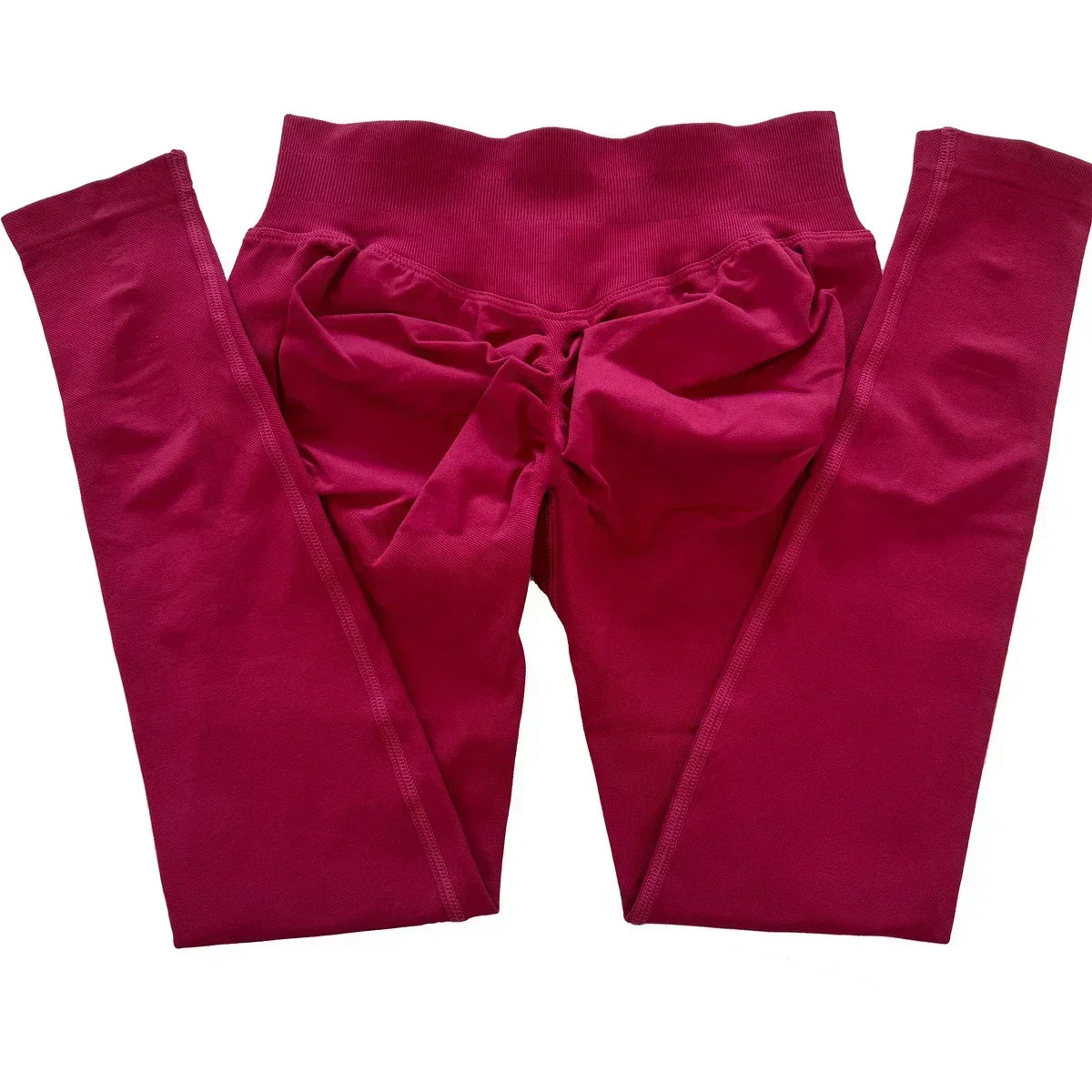 No Logo Scrunch Bum Gym Legging for Women Low Waistband Seamless Yoga Legging Workout Yoga Pants Push Up Sports Tights