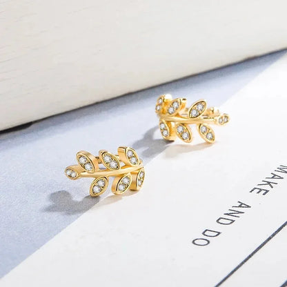 1Pc Hot Sale Cute Metal Leaf Earcuff Clips On Earring for Women Girls, No Fake Piercing Cartilage Earrings Ear Ring Without Hole