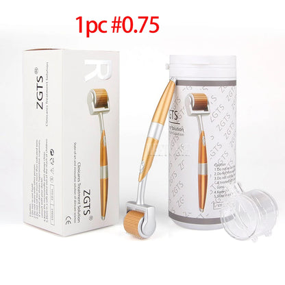 ZGTS192 Derma Roller 192pin Dermaroller Needles Beauty Microneedle for Face Body Beard Makeup Skin Care Tool