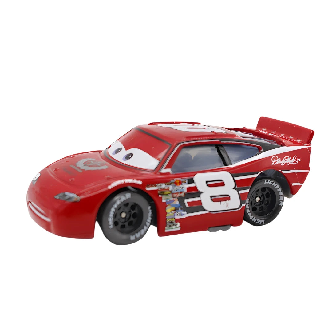 Disney Pixar Cars 3 Lightning Mcqueen Smokey Chick Hicks Collection 1:55 Diecast Vehicles Alloy Car Toys Model For Children Gift