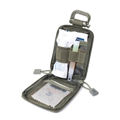 Outdoor Sports Molle EDC Tool Pouch EMT Organizer Small Pocket Bag Travel Hiking Camping Hunting Accessories Belt Waist Bags