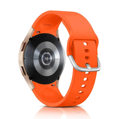 Silicone Strap For Samsung Galaxy Watch 7 6 5 4 44mm 40mm pro 45mm Sport 20mm Watchband Bracelet Galaxy Watch6 Classic 43mm 47mm