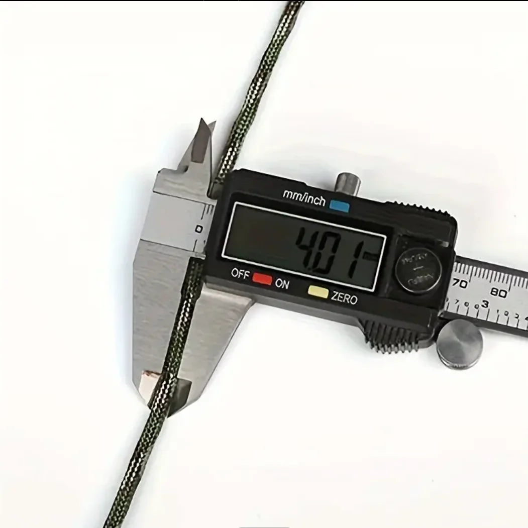 5m/20m/31m 4mm Thick Braided Paracord For Camping And Hiking, Handmade DIY Rope