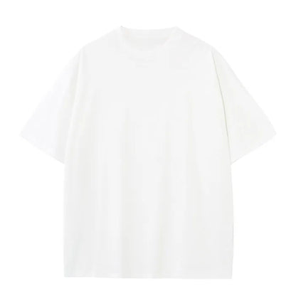 Customized Printed Leisure T Shirt Tee DIY Your Own Design Like Photo Or Logo White T-shirt Fashion Custom Men's Tops Tshirt